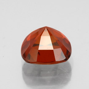 Granate hessonita naranja natural de 2,32 ct, corte cojín, VS-SI