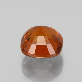 Granate hessonita naranja natural de 2,04 ct, corte cojín, VS-SI