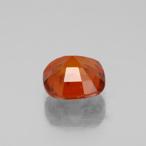 Granate hessonita rojo natural de 2,21 ct, corte cojín, VS-SI