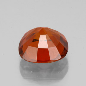 Granate hessonita naranja natural de 2,18 ct, corte cojín, VS-SI