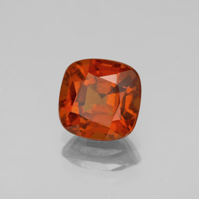 granate hessonita Rojo claro natural de 2.16 ct, Corte Cojín, VS-SI