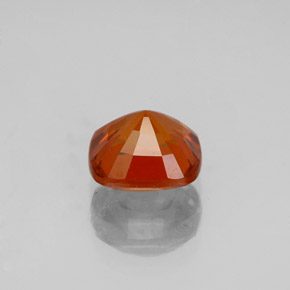 Granate hessonita naranja natural de 1,78 ct, corte cojín, VS-SI