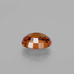 granate hessonita Naranja medio natural de 2.05 ct, Corte Óvalo, VS
