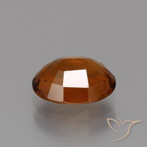 granate hessonita Naranja medio natural de 2.19 ct, Ovalada, VS-SI
