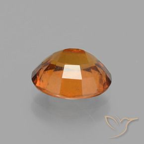 granate hessonita Naranja medio natural de 2.10 ct, Ovalada, VS-SI