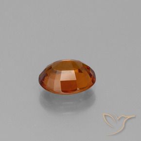 granate hessonita Naranja rojizo natural de 1.67 ct, Ovalada, VS