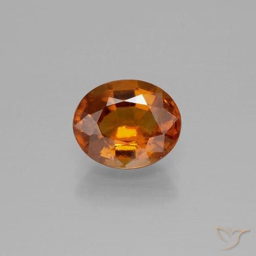1.81ct Natural Naranja medio Granate Hessonita, Ovalada, VS