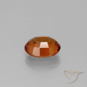 granate hessonita Naranja oscuro natural de 1.84 ct, Ovalada, VS