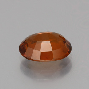 granate hessonita Ámbar naranja natural de 1.86 ct, Corte Óvalo, VS