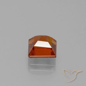 granate hessonita Naranja fuego natural de 2.18 ct, Cuadrado, VS-SI