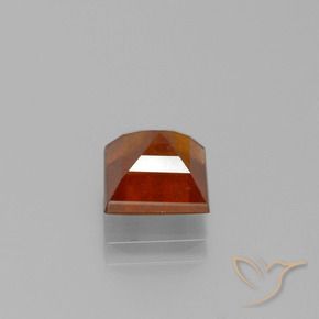 granate hessonita Naranja cálido natural de 2.06 ct, Cuadrado, VS-SI