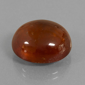 granate hessonita Naranja canela natural de 18.74 ct, Corte Óvalo, Transparente