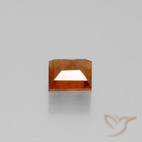 granate hessonita Naranja oscuro medio natural de 1.82 ct, Cuadrado, SI