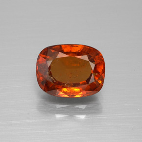 granate hessonita Naranja canela natural de 2.87 ct, Corte Cojín, VS-SI