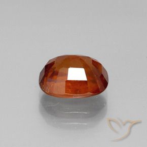 granate hessonita Naranja fuego natural de 2.80 ct, Forma Cojín, SI