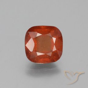 granate hessonita Naranja fuego natural de 2.34 ct, Forma Cojín, SI