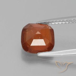 granate hessonita Naranja fuego natural de 2.34 ct, Forma Cojín, SI