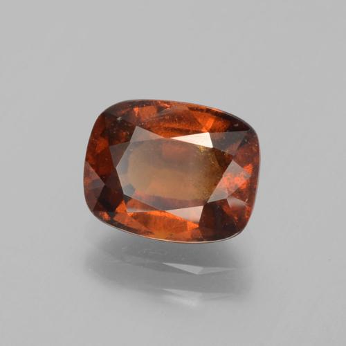 granate hessonita Naranja medio natural de 2.67 ct, Forma Cojín, VS-SI