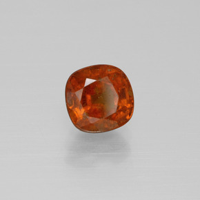 granate hessonita Naranja canela natural de 1.79 ct, Corte Cojín, VS-SI