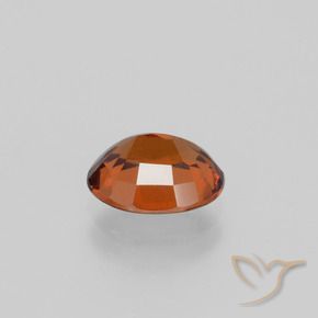granate hessonita Naranja oscuro natural de 1.75 ct, Ovalada, VS