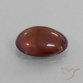 granate hessonita Marrón cálido natural de 5.35 ct, Ovalada, Translúcido