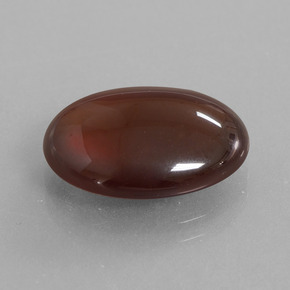 Granate hessonita naranja natural de 9,81 ct, corte óvalo, translúcido