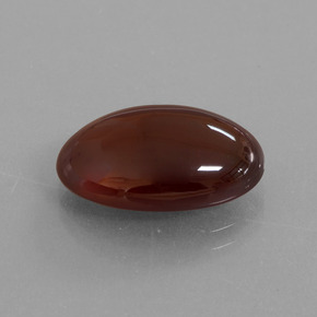 Granate hessonita naranja natural de 10,15 ct, corte óvalo, translúcido