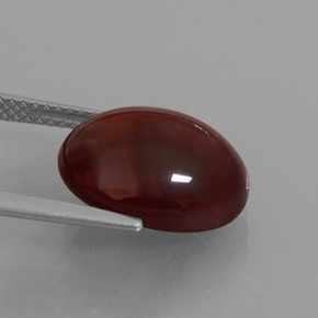 granate hessonita Naranja natural de 9.13 ct, Corte Óvalo, Translúcido