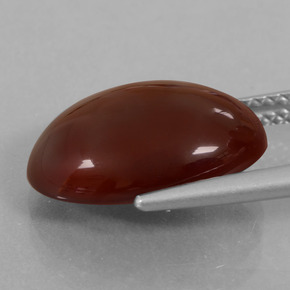 Granate hessonita naranja natural de 8,24 ct, corte óvalo, translúcido
