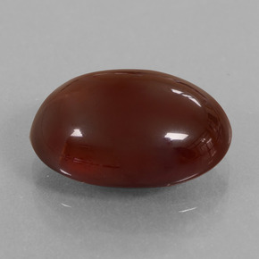Granate hessonita marrón natural de 8,05 ct, corte óvalo, translúcido