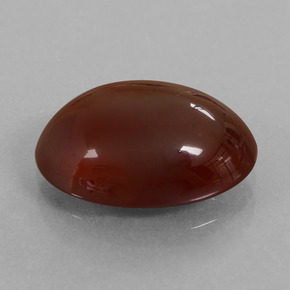 Granate hessonita marrón natural de 7,03 ct, corte óvalo, translúcido