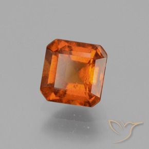 granate hessonita Naranja medio natural de 1.81 ct, Corte Octágono / Esmeralda, VS