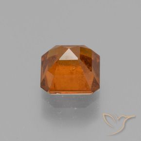 granate hessonita Naranja medio natural de 1.81 ct, Corte Octágono / Esmeralda, VS
