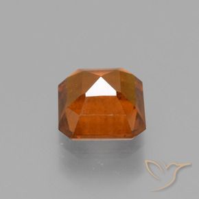 granate hessonita Naranja fuego natural de 1.97 ct, Corte Octágono / Esmeralda, VS