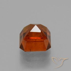 granate hessonita Naranja oscuro natural de 2.51 ct, Corte Octágono / Esmeralda, VS-SI