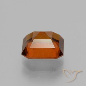 granate hessonita Naranja oscuro natural de 2.28 ct, Corte Octágono / Esmeralda, VS-SI