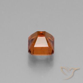 granate hessonita Naranja oscuro natural de 1.41 ct, Corte Octágono / Esmeralda, VS