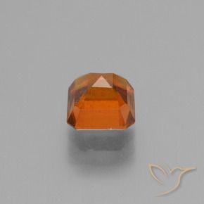 granate hessonita Ámbar naranja natural de 1.50 ct, Corte Octágono / Esmeralda, VS