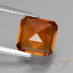granate hessonita Naranja rojizo natural de 2.83 ct, Corte Octágono / Esmeralda, VS-SI