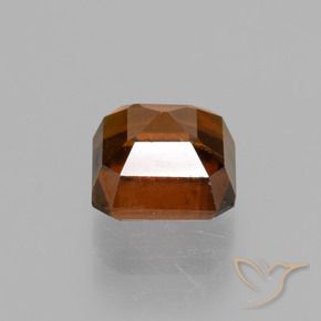 granate hessonita Ámbar naranja natural de 1.62 ct, Corte Octágono / Esmeralda, VS