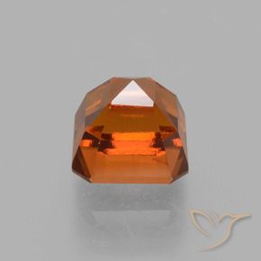 granate hessonita Naranja oscuro natural de 1.80 ct, Corte Octágono / Esmeralda, VS