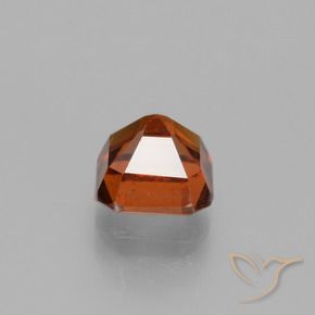 granate hessonita Ámbar naranja natural de 1.36 ct, Corte Octágono / Esmeralda, VS