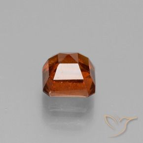 granate hessonita Ámbar naranja natural de 1.43 ct, Corte Octágono / Esmeralda, VS