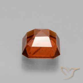 granate hessonita Ámbar naranja natural de 2.18 ct, Corte Octágono / Esmeralda, VS-SI