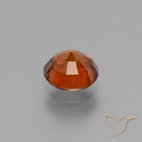 granate hessonita Naranja medio natural de 1.69 ct, Redondo, VS-SI