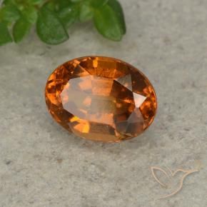 granate hessonita Naranja fuego natural de 1.80 ct, Ovalada, VS-SI