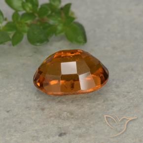 granate hessonita Naranja fuego natural de 1.80 ct, Ovalada, VS-SI