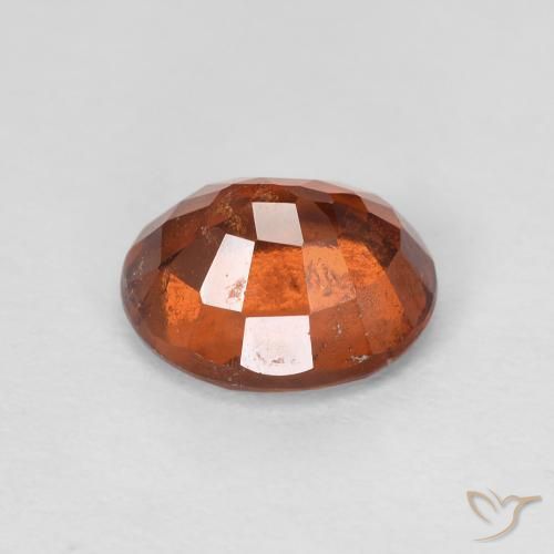 granate hessonita Naranja medio natural de 2.42 ct, Ovalada, VS-SI