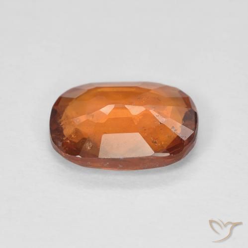 granate hessonita Naranja amarillento natural de 1.82 ct, Forma Cojín, VS-SI