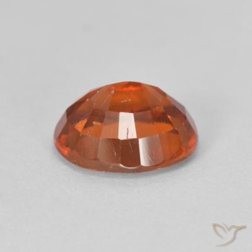 granate hessonita Medium Dark-Orange natural de 2.48 ct, Ovalada, VS